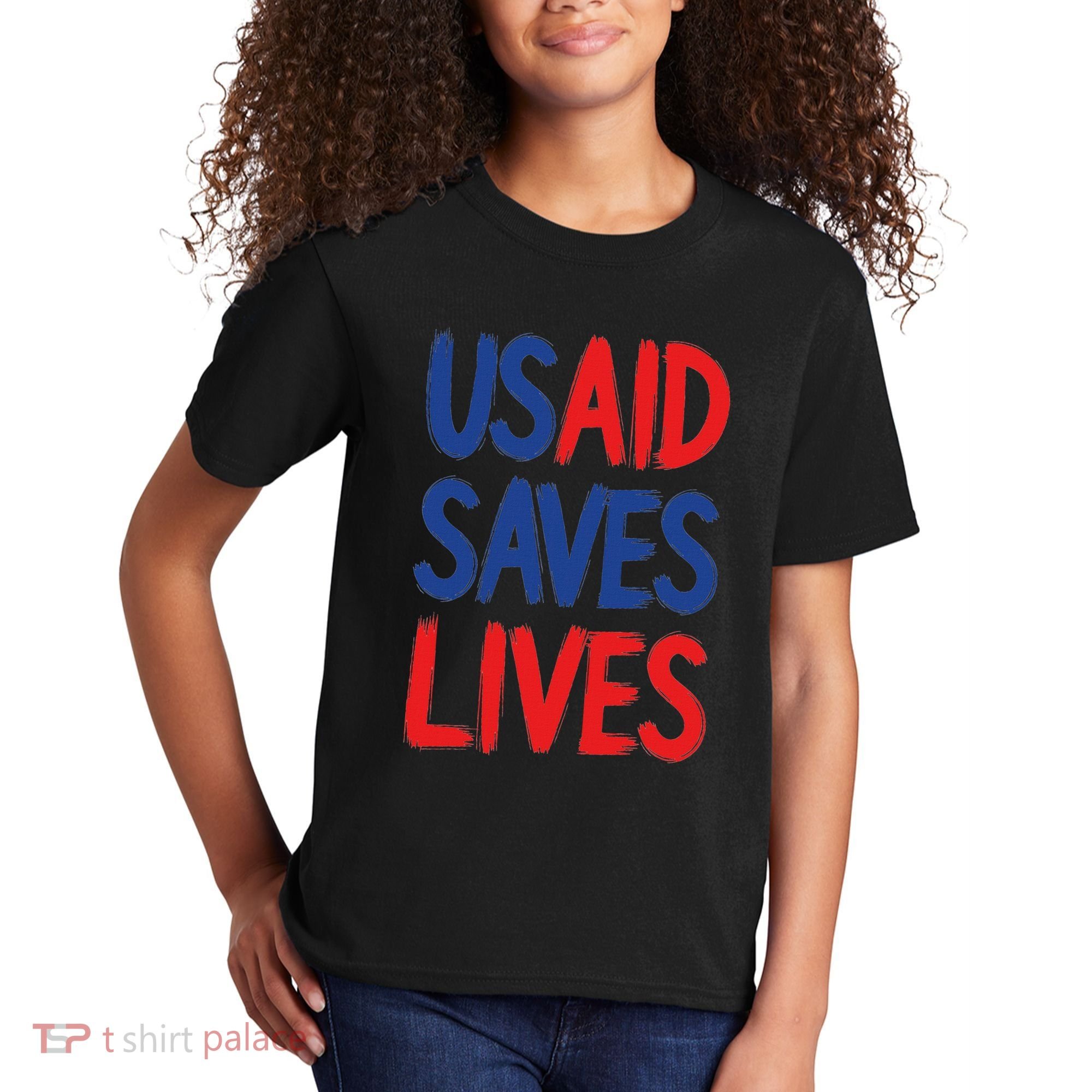 Usaid Saves Lives Us Agency International Development Kids T-Shirt