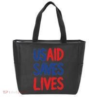 Usaid Saves Lives Us Agency International Development Tote Bag thumb 0