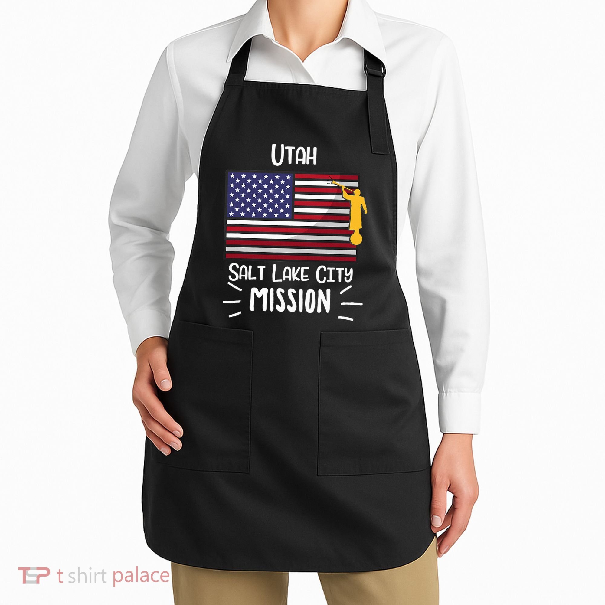 Utah Salt Lake City Mormon Lds Mission Missionary Apron