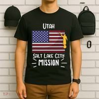 Utah Salt Lake City Mormon Lds Mission Missionary T-Shirt thumb 6