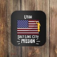 Utah Salt Lake City Mormon Lds Mission Missionary Coaster thumb 0