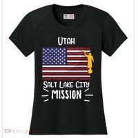 Utah Salt Lake City Mormon Lds Mission Missionary Women's Cooling Performance Crew T-Shirt thumb 0