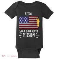 Utah Salt Lake City Mormon Lds Mission Missionary Baby Bodysuit thumb 0