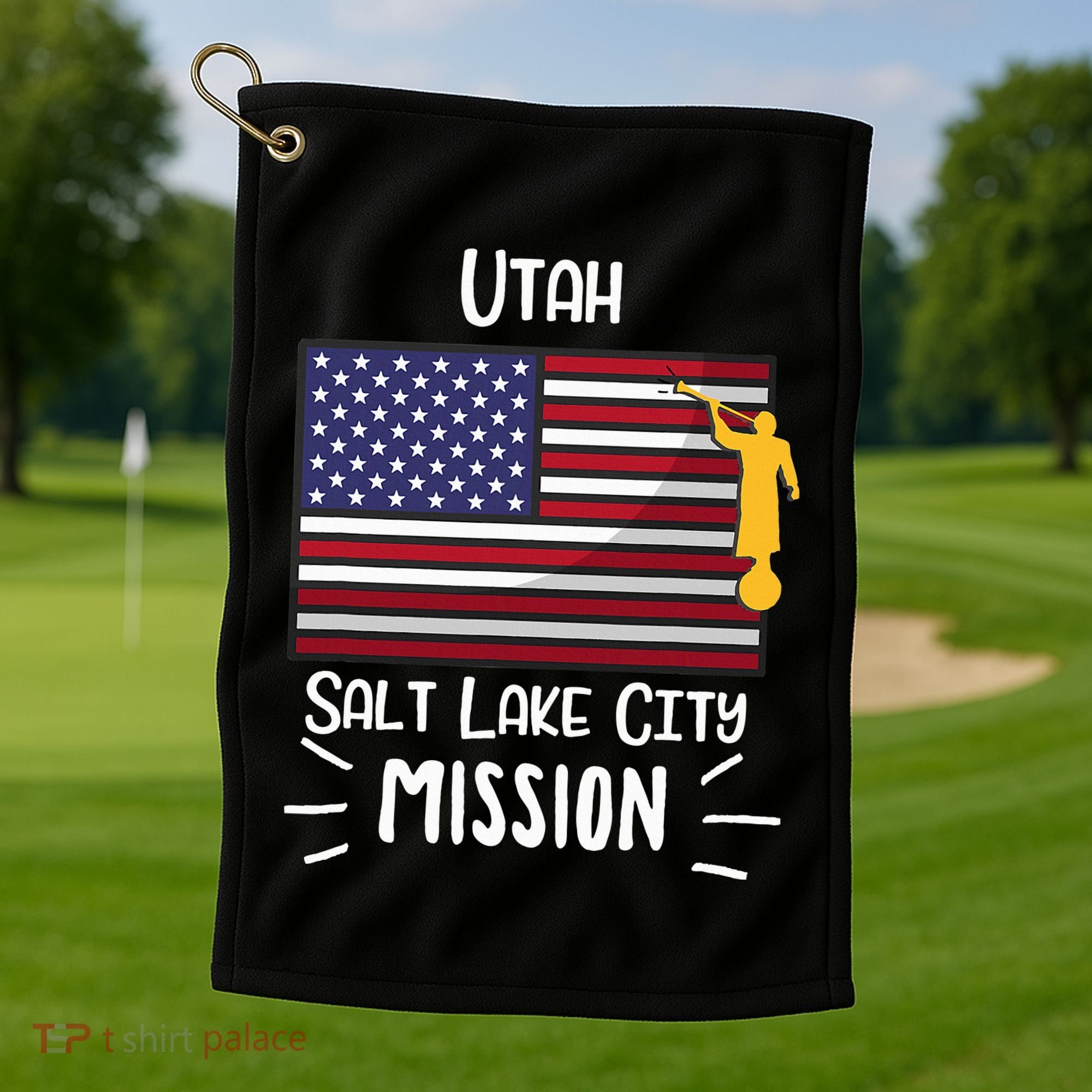 Utah Salt Lake City Mormon Lds Mission Missionary Golf Towel