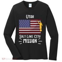 Utah Salt Lake City Mormon Lds Mission Missionary Women's Long Sleeve Shirt thumb 0
