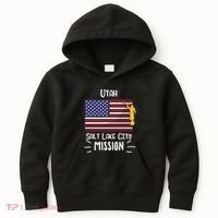 Utah Salt Lake City Mormon Lds Mission Missionary Kids Hoodie thumb 0