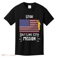 Utah Salt Lake City Mormon Lds Mission Missionary Kids T-Shirt thumb 0