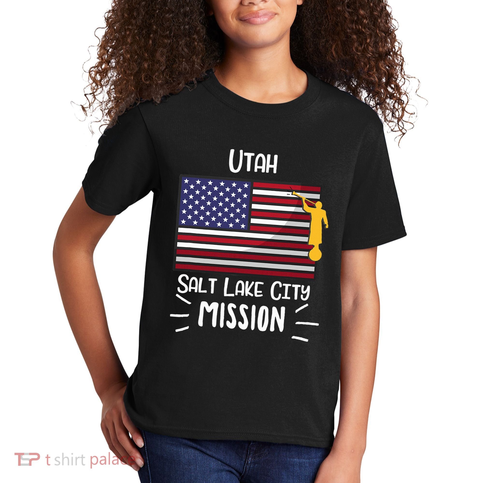 Utah Salt Lake City Mormon Lds Mission Missionary Kids T-Shirt