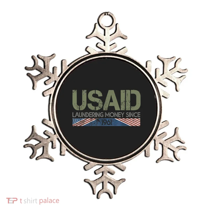 Usaid Satire Laundering Money Since 1961 Ornament