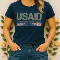 Usaid Satire Laundering Money Since 1961 Women's T-Shirt thumb 2