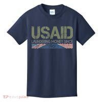 Usaid Satire Laundering Money Since 1961 Kids T-Shirt thumb 0