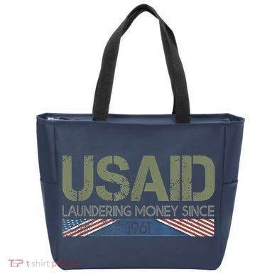 Usaid Satire Laundering Money Since 1961 Tote Bag