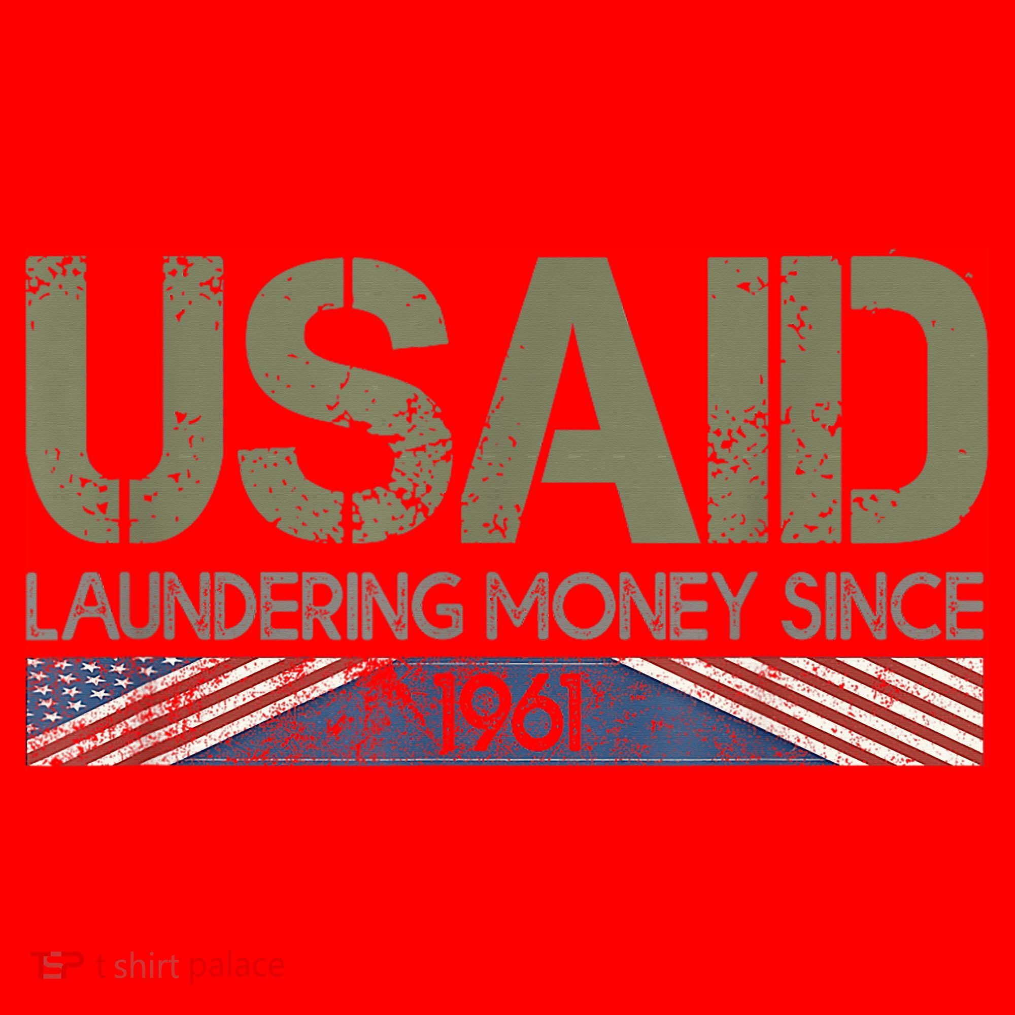 Usaid Satire Laundering Money Since 1961 Santa Hat
