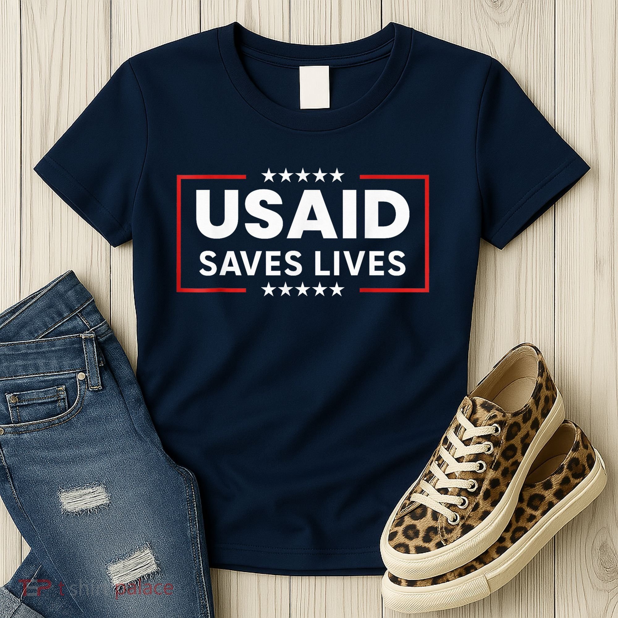 Usaid Saves Lives Us Agency International Developt Women's T-Shirt