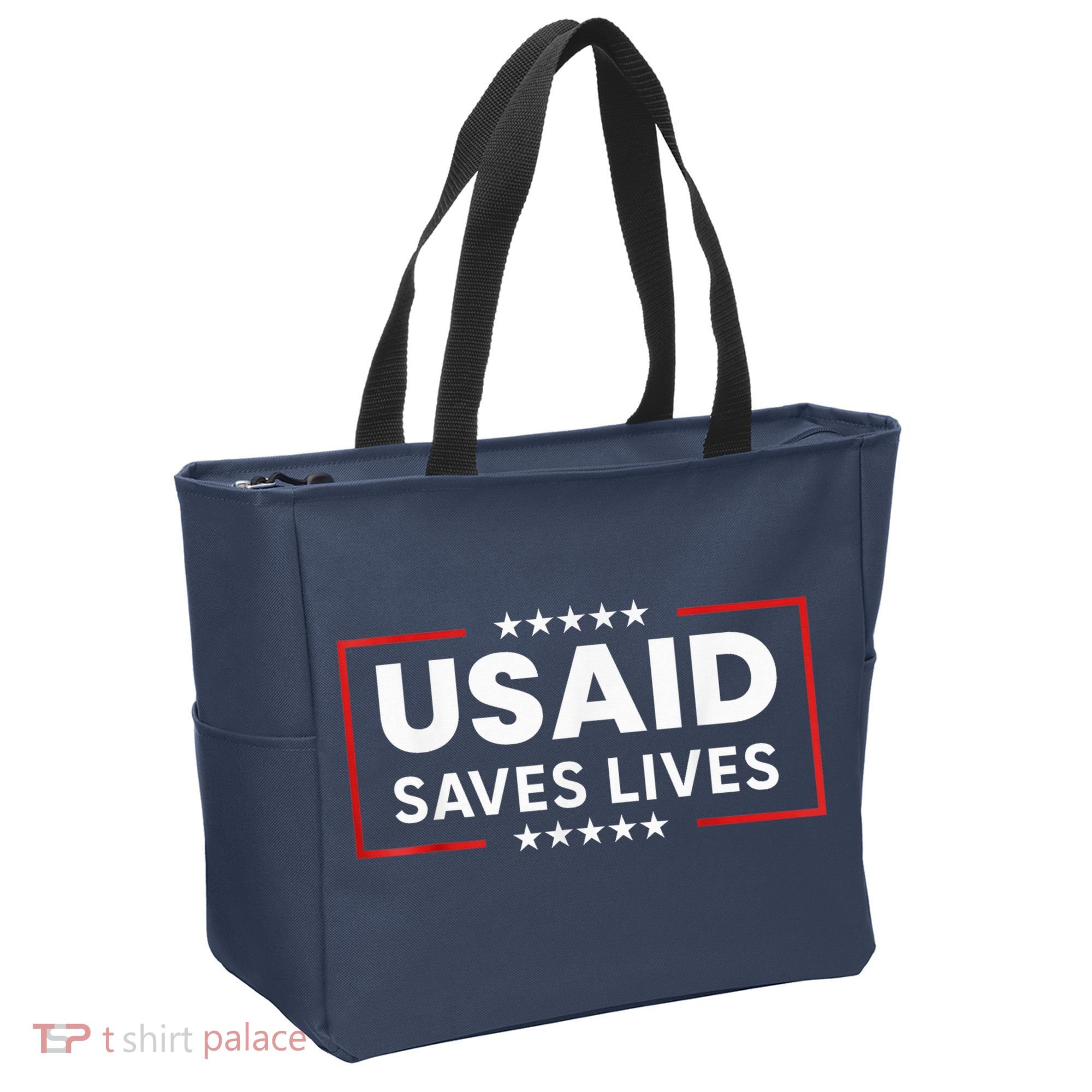 Usaid Saves Lives Us Agency International Developt Tote Bag