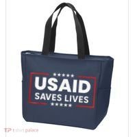 Usaid Saves Lives Us Agency International Developt Tote Bag thumb 3