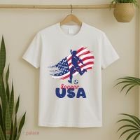 USA Soccer Lovers, Player The Team Shirt Soccer USA Flag T-Shirt thumb 2