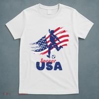 USA Soccer Lovers, Player The Team Shirt Soccer USA Flag T-Shirt thumb 5
