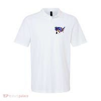 United States Map With Embeded Flags Polo thumb 0
