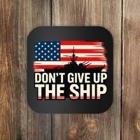 United States Navy Don't Give A Ship Coaster thumb 0