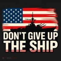 United States Navy Don't Give A Ship Ornament thumb 1