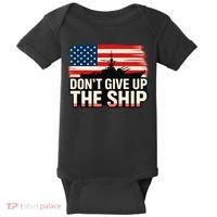 United States Navy Don't Give A Ship Baby Bodysuit thumb 0