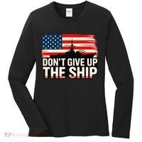 United States Navy Don't Give A Ship Women's Long Sleeve Shirt thumb 0
