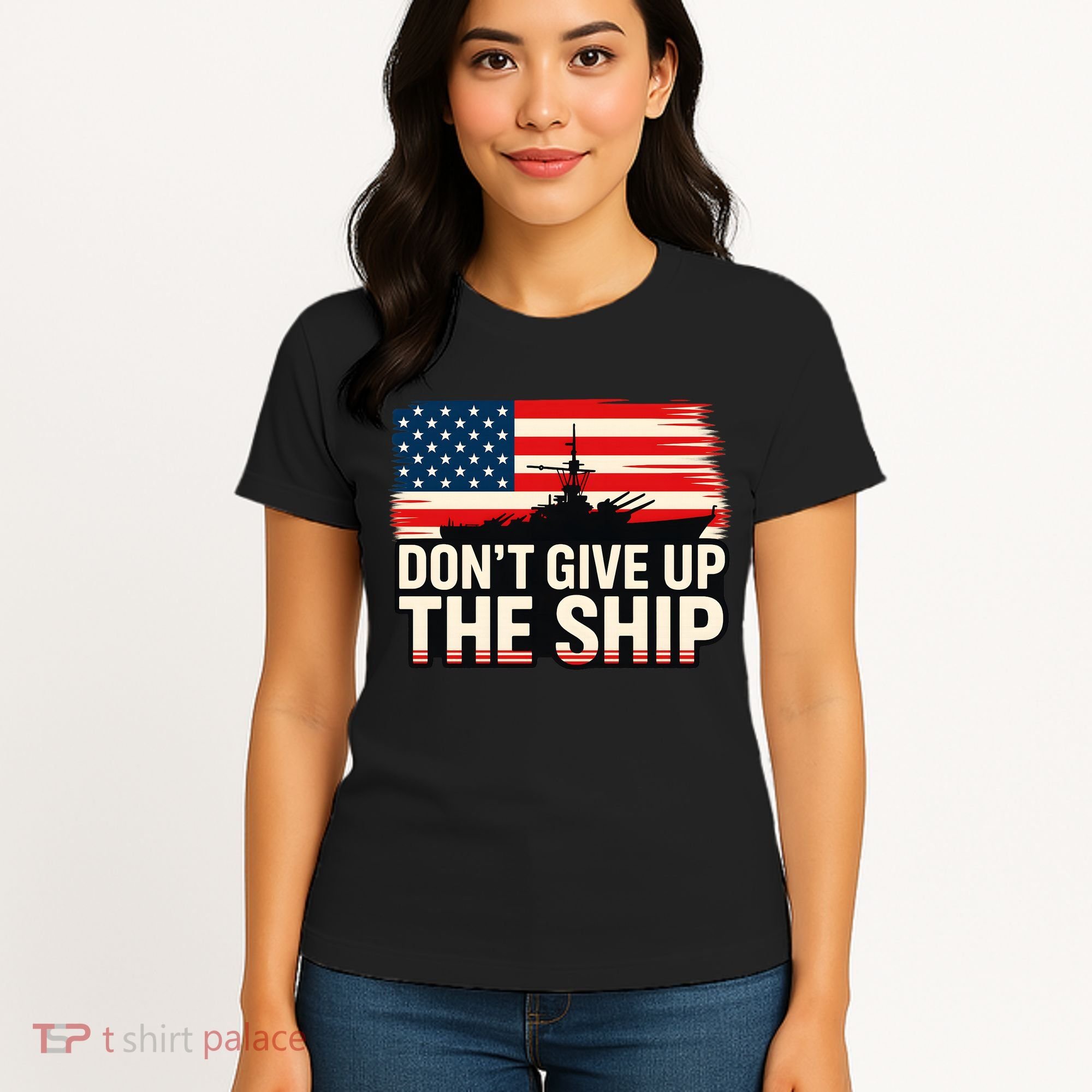 United States Navy Don't Give A Ship Women's T-Shirt