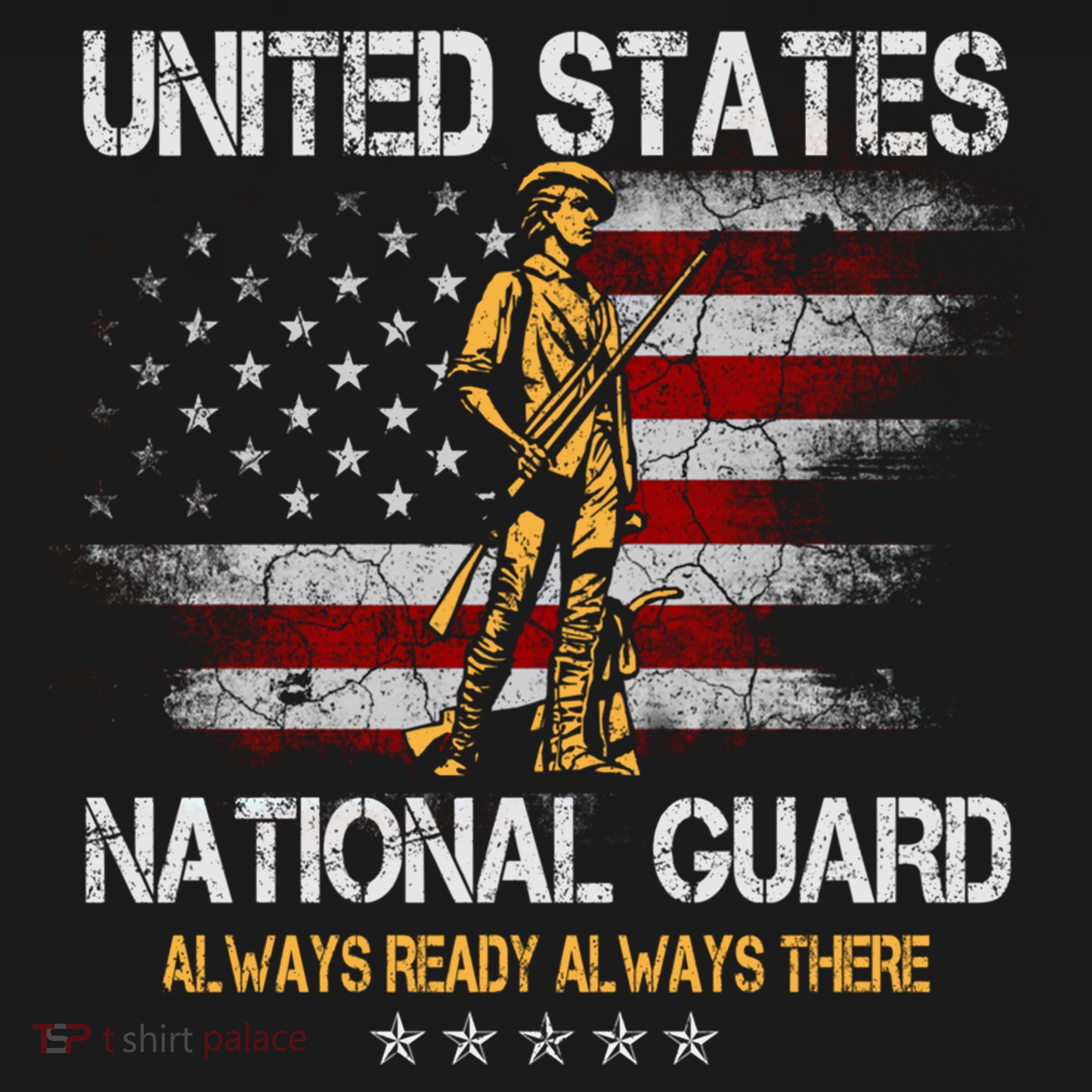 U S National Guard Always Ready Always There Army Gift Backpack