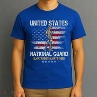 U S National Guard Always Ready Always There Army Gift T-Shirt thumb 3