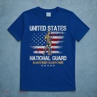 U S National Guard Always Ready Always There Army Gift T-Shirt thumb 5
