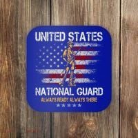 U S National Guard Always Ready Always There Army Gift Coaster thumb 0