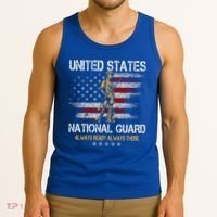 U S National Guard Always Ready Always There Army Gift Tank Top thumb 3