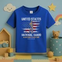 U S National Guard Always Ready Always There Army Gift Toddler T-Shirt thumb 3