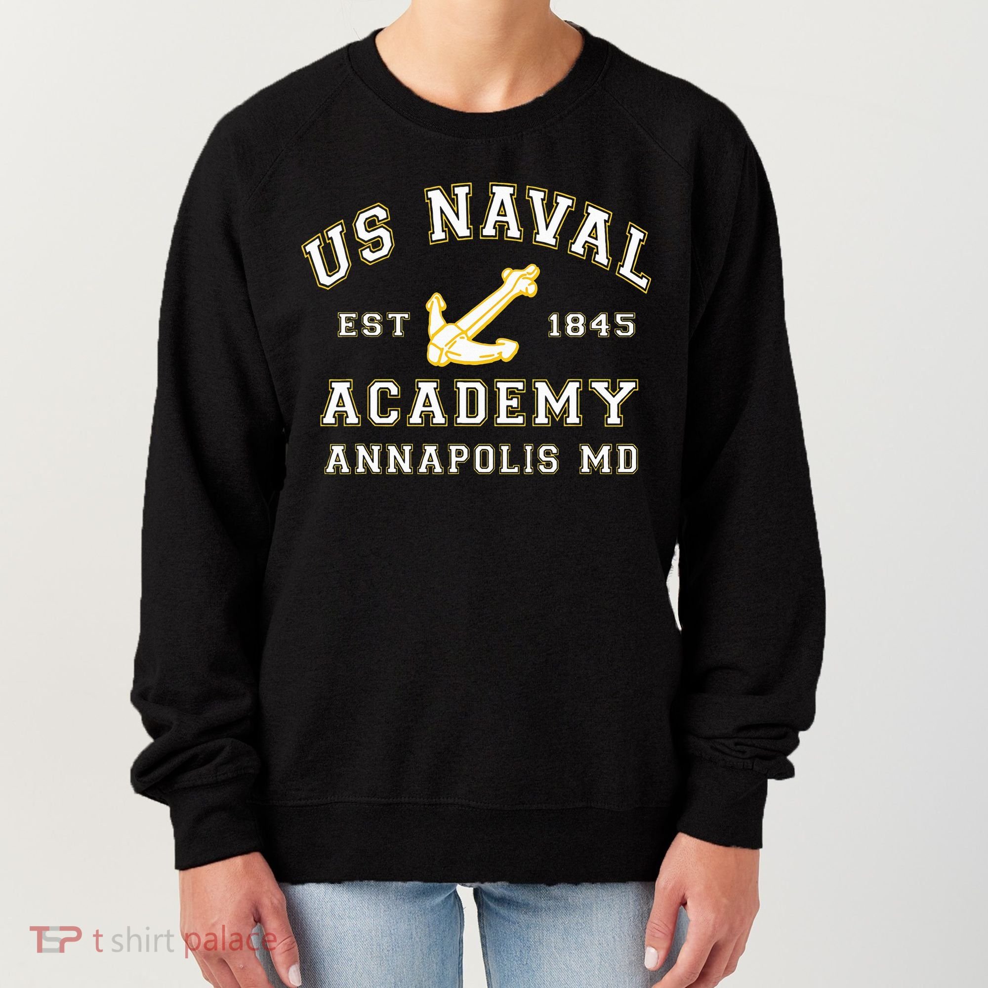 United States Naval Academy Annapolis Md By Rangers Women's Sweatshirt