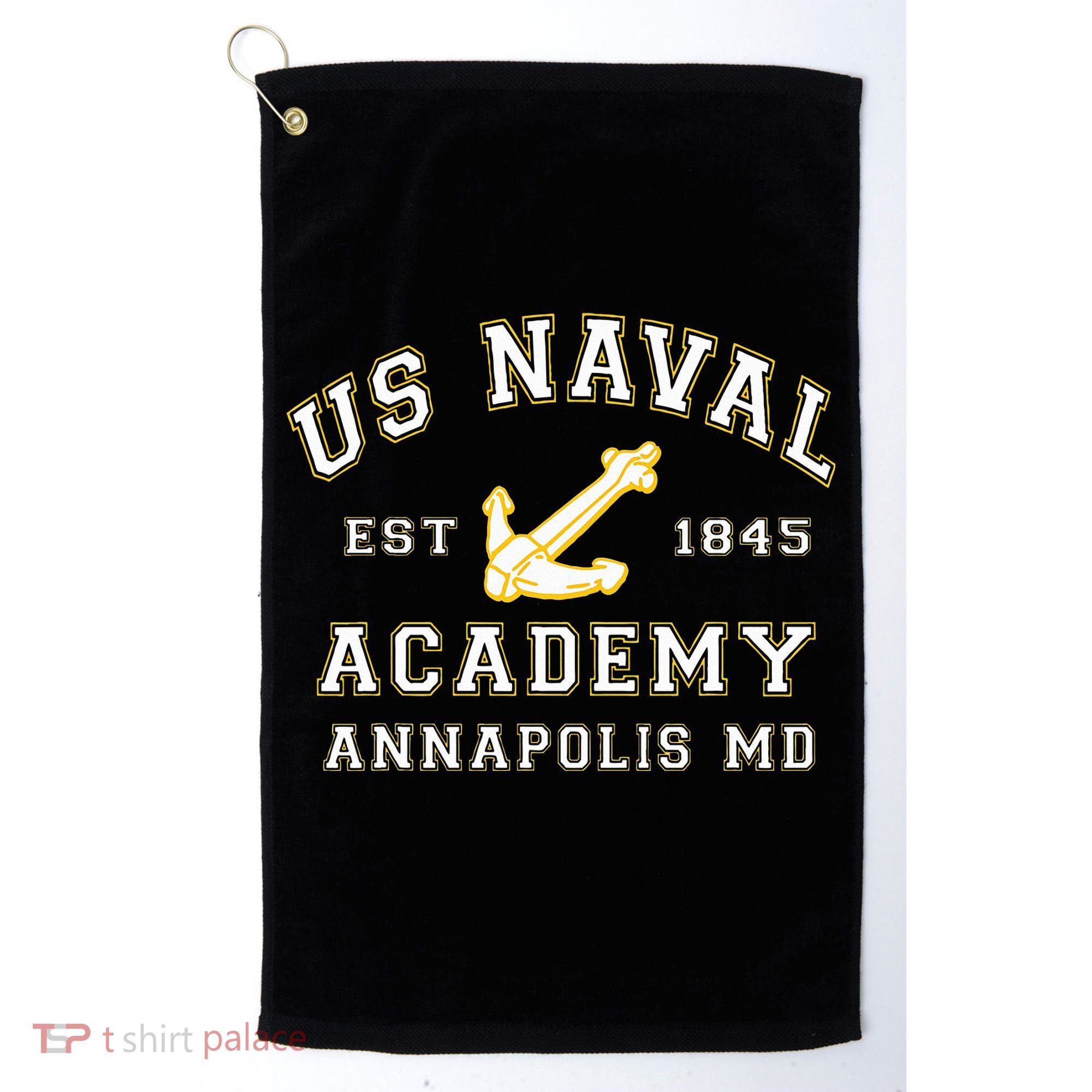 United States Naval Academy Annapolis Md By Rangers Golf Towel