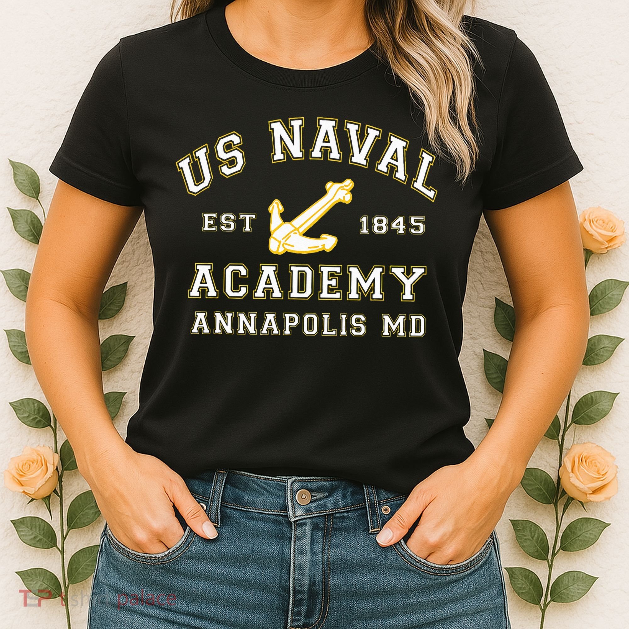 United States Naval Academy Annapolis Md By Rangers Women's T-Shirt