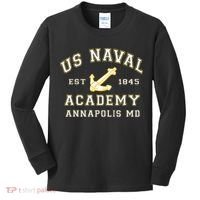 United States Naval Academy Annapolis Md By Rangers Kids Long Sleeve Shirt thumb 0