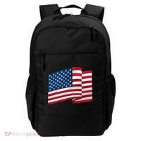 United States Of America Flag Waving Backpack thumb 0