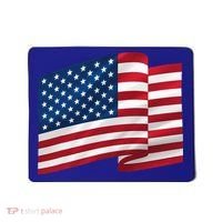 United States Of America Flag Waving Mousepad thumb 0