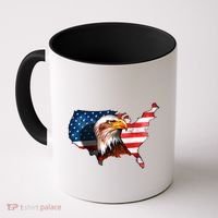 United States Of America Bald Eagle Coffee Mug thumb 0