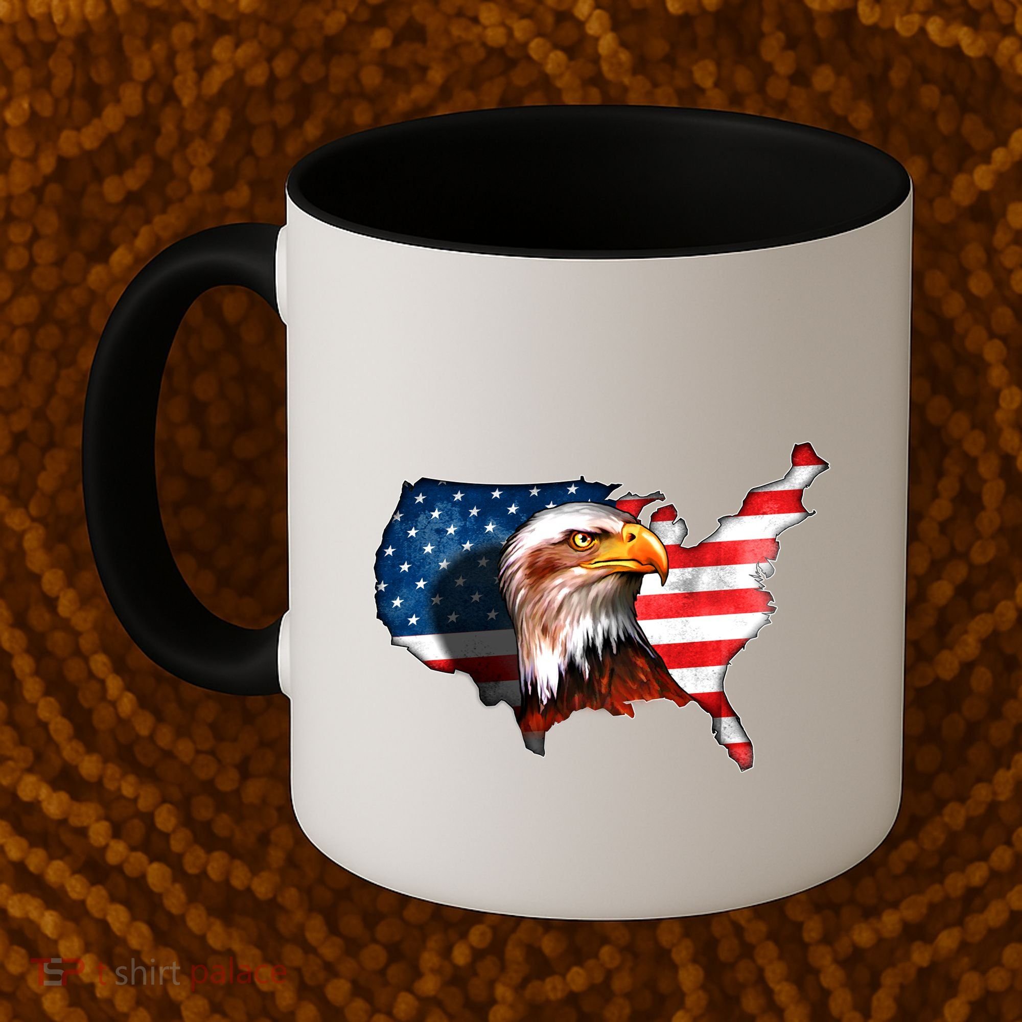 United States Of America Bald Eagle Coffee Mug