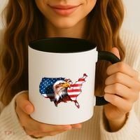 United States Of America Bald Eagle Coffee Mug thumb 3