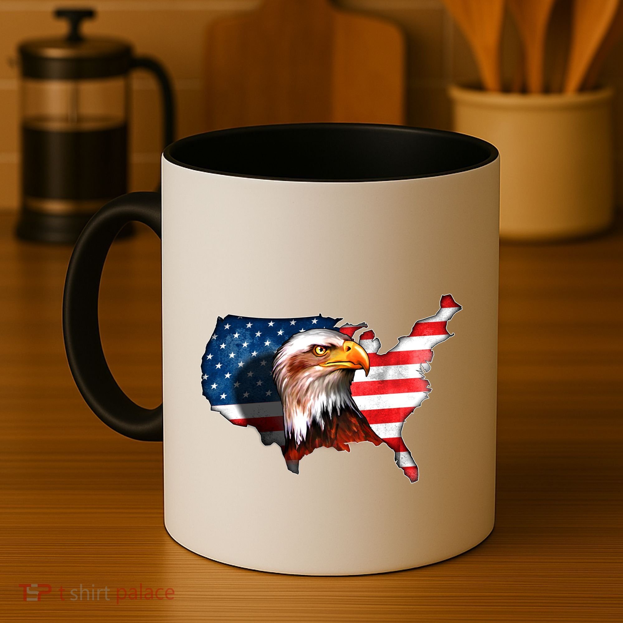 United States Of America Bald Eagle Coffee Mug