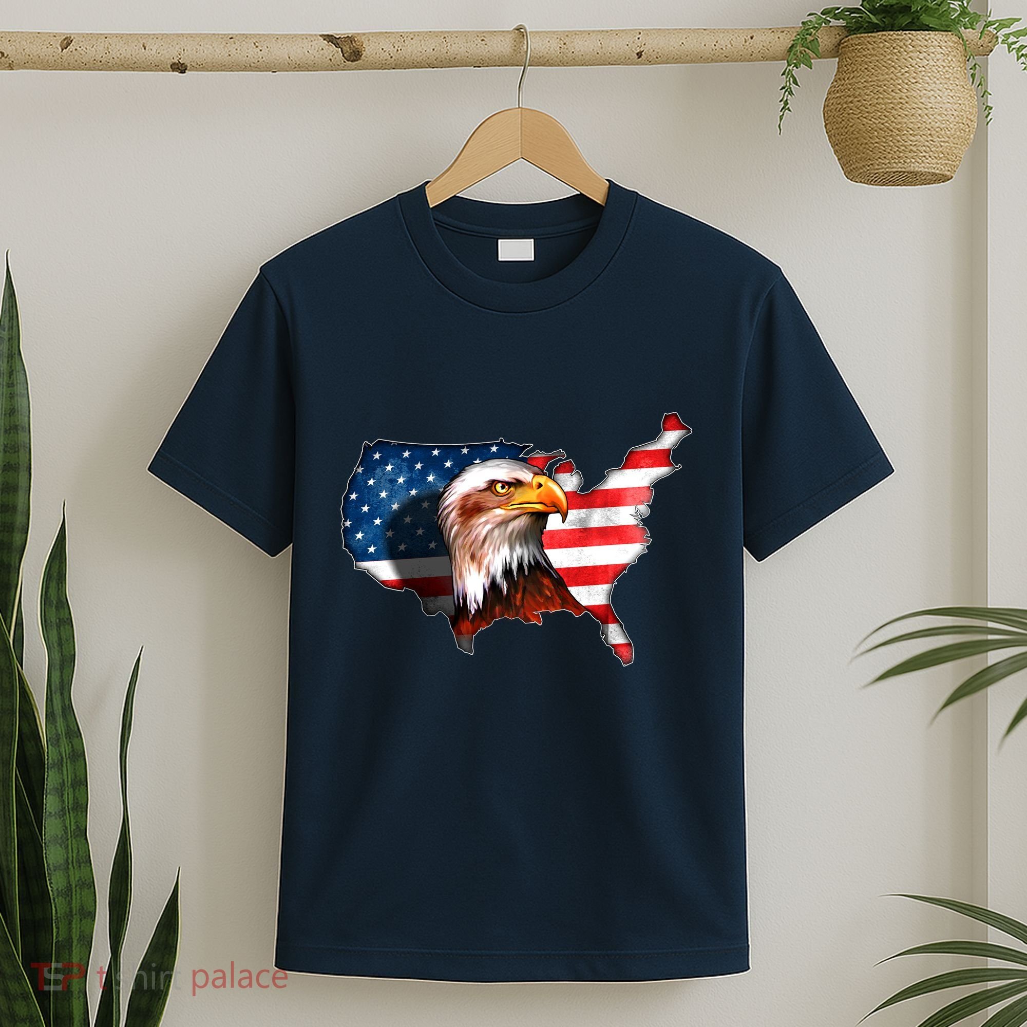 United States Of America Bald Eagle T-Shirt