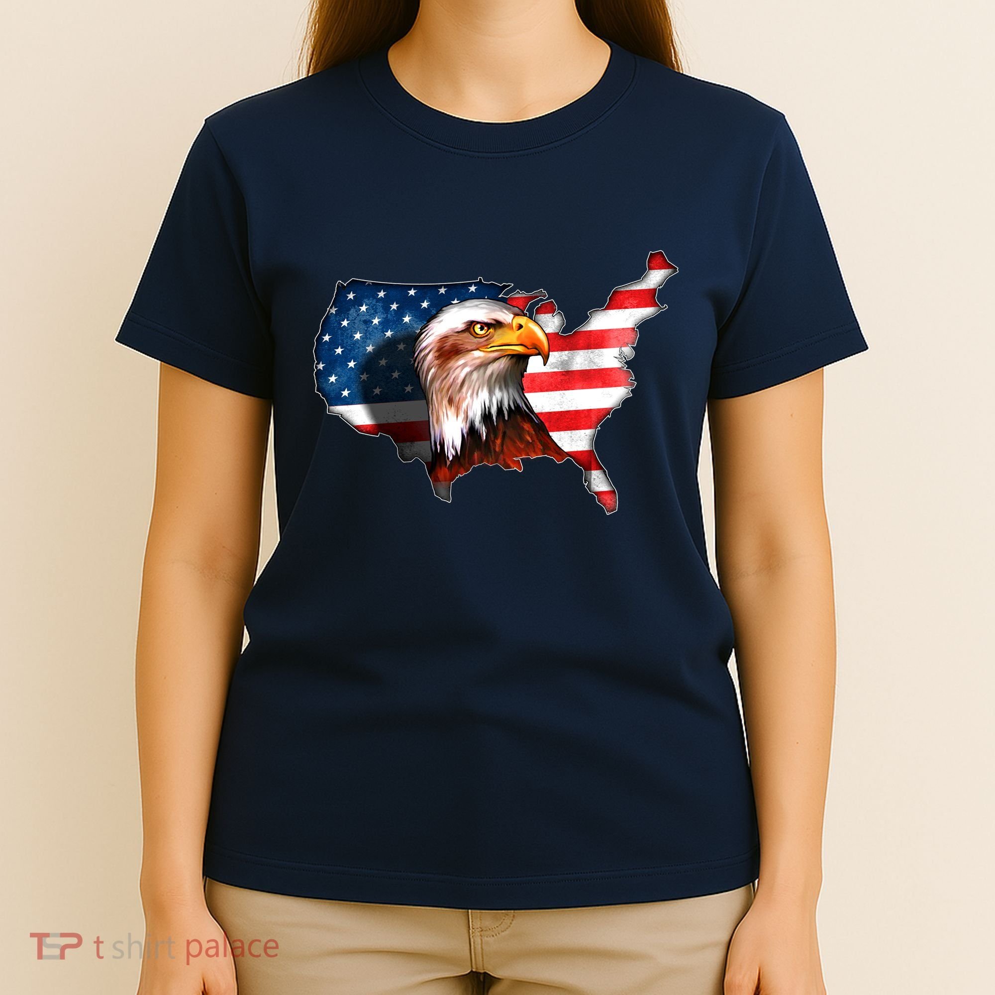 United States Of America Bald Eagle T-Shirt