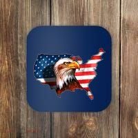 United States Of America Bald Eagle Coaster thumb 0
