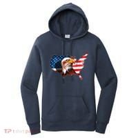 United States Of America Bald Eagle Women's Hoodie thumb 0