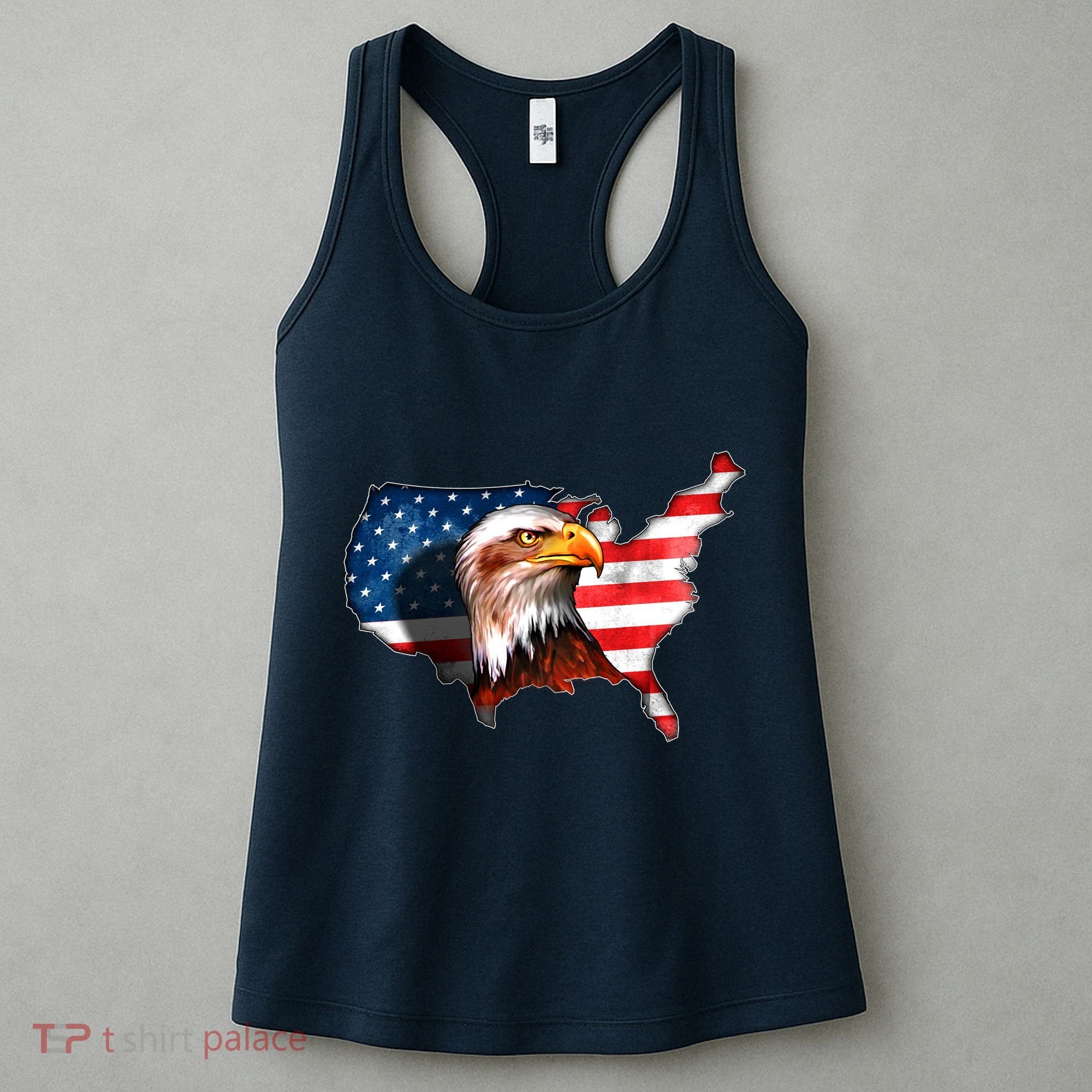 United States Of America Bald Eagle Women's Tank Top