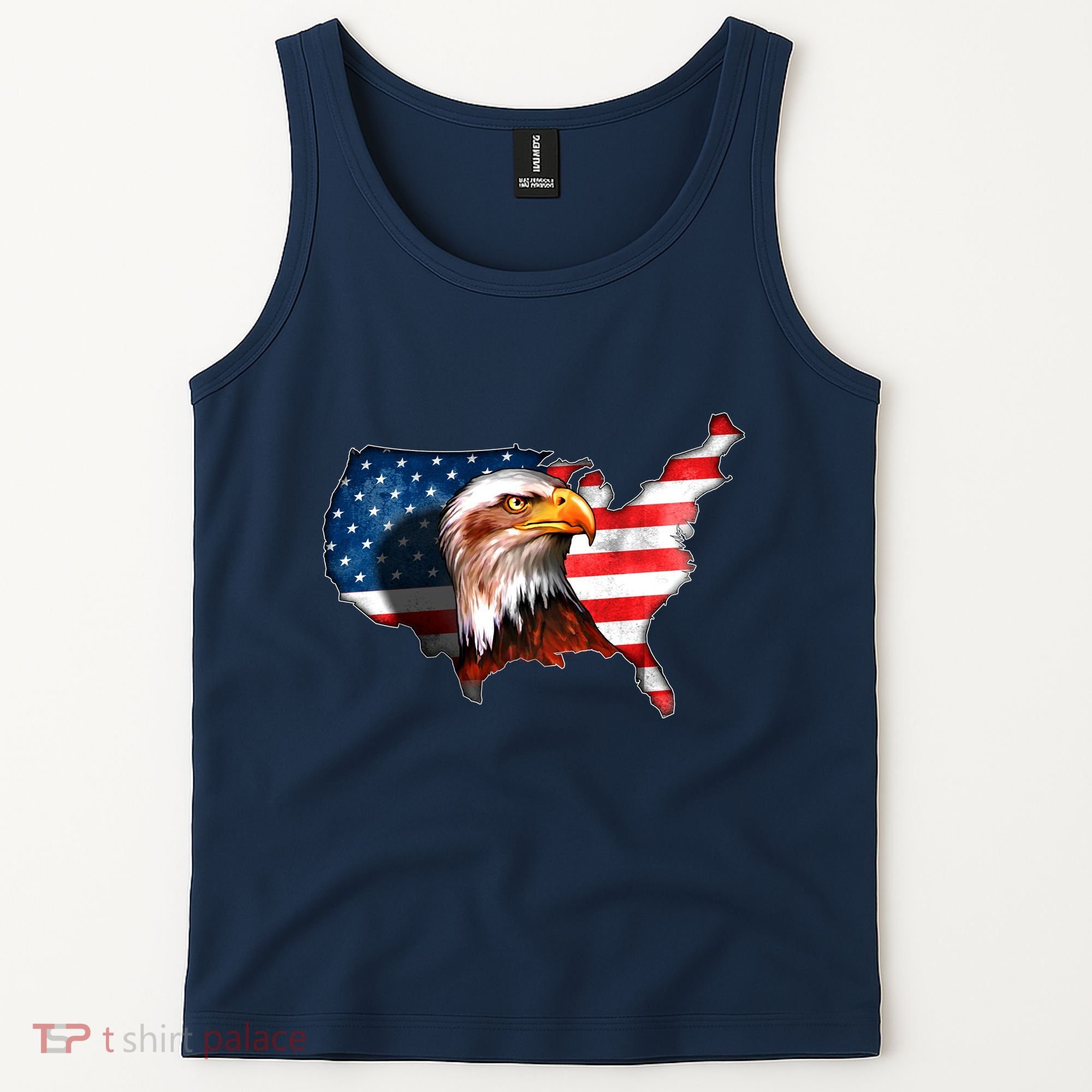 United States Of America Bald Eagle Tank Top